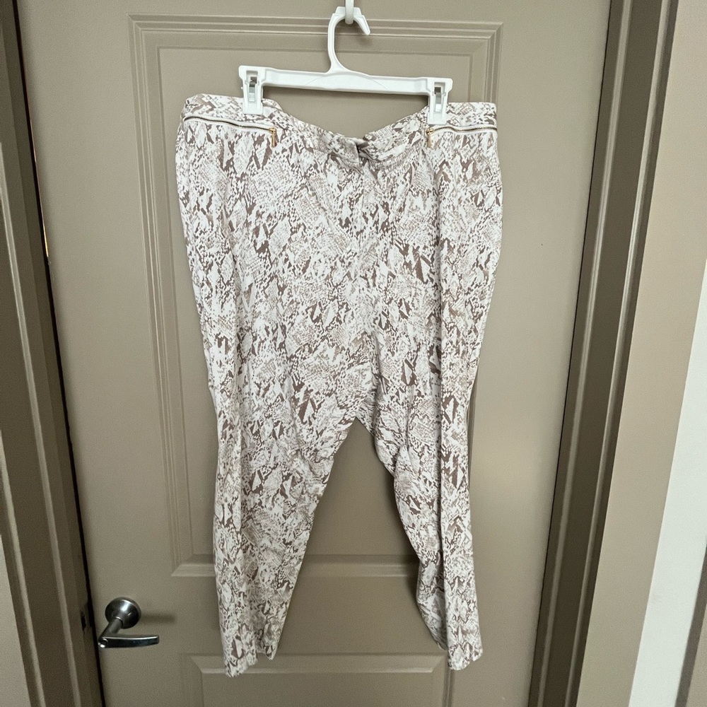 Snakeskin Pants